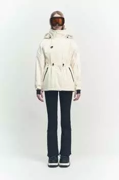 Ветро- и водонепроницаемая парка heiq xreflex and recco system ski collection ZARA, экру