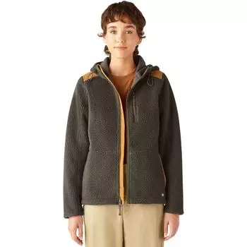 Ветронепроницаемая худи на молнии Dickies, зеленый