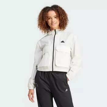 Ветровка Adidas City Escape Lightweight Windbreaker, цвет Off White