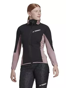 Ветровка Adidas Performance Techrock Flooce Wind Hooded, черный