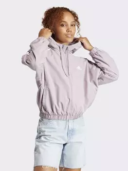 Ветровка Adidas Sportswear Essentials 3-Stripes Woven Windbreaker, розовый