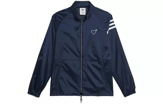 Ветровка Adidas X Human Made «Collegiate Navy» Adidas Originals, темно-синий