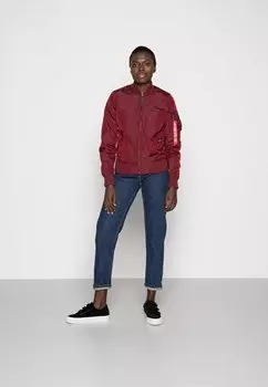 Ветровка Alpha Industries MA-1 TT WMN, бордовый