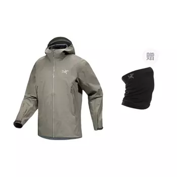 Ветровка Arcteryx Beta Series для мужчин, пыльно-зеленый / серый