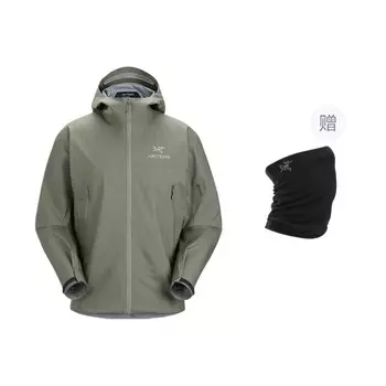 Ветровка Arcteryx Beta Series для мужчин, пыльно-зеленый