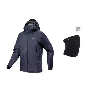 Ветровка Beta Series для мужчин, сапфирово-синий, с шарфом в комплекте Arcteryx