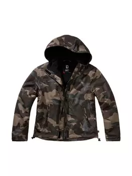Ветровка Brandit, цвет darkcamo