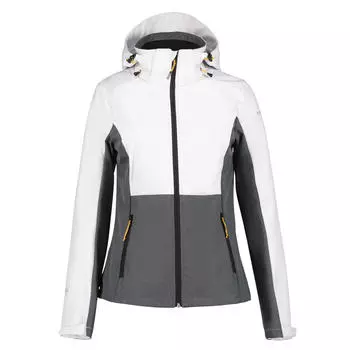 Ветровка Burnet softshell куртка Женское ICEPEAK, белый / серый
