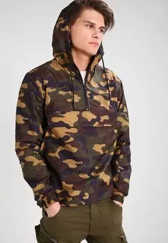 Ветровка CAMO PULL OVER WINDBREAKER Urban Classics, дерево