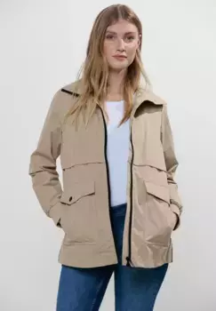 Ветровка Cecil, без капюшона, на двусторонней молнии, кремовый