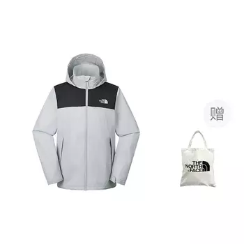 Ветровка City Outdoor Collection, унисекс, серые со звездами THE NORTH FACE, Stars Gray