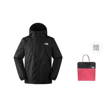 Ветровка City Outdoor, мужская черный подарочная пакеты The North Face