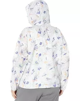 Ветровка Columbia Plus Size Flash Challenger Novelty Windbreaker, цвет White Poplines Print