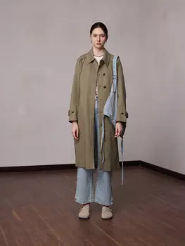 Ветровка длинная MSlan, хаки