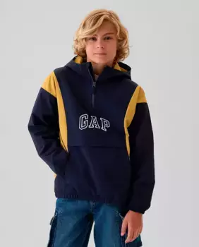 Ветровка для мальчика на молнии Gap, темно-синий