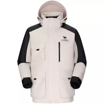 Ветровка для всех погодных условий унисекс Camel, цвет Oak Gray/Phantom Black