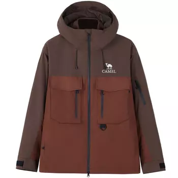Ветровка для всех погодных условий унисекс Camel, цвет Bell-Sleeve Purple/Phantom Black