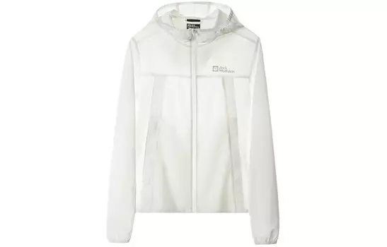 Ветровка для женщин Jack Wolfskin, цвет Bright White/5488
