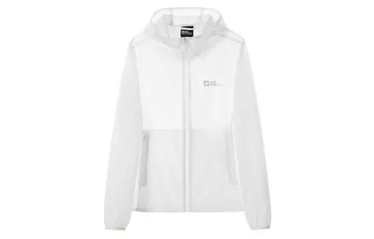 Ветровка для женщин Jack Wolfskin, цвет Bright White/5488