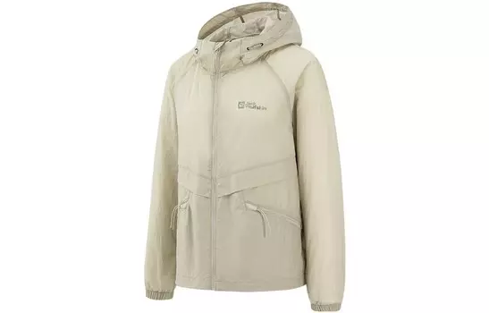 Ветровка для женщин Jack Wolfskin, цвет Light beige brown / 5154