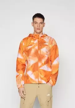 Ветровка HIGHER RUN JACKET The North Face, оранжевый