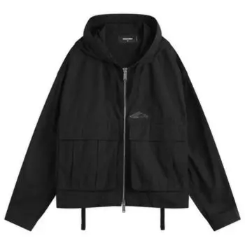 Ветровка Icon из рипстопа Dsquared2, черный
