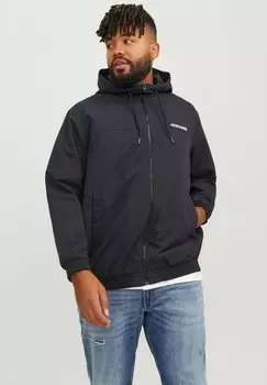Ветровка JJERUSH HOOD Jack & Jones, черный