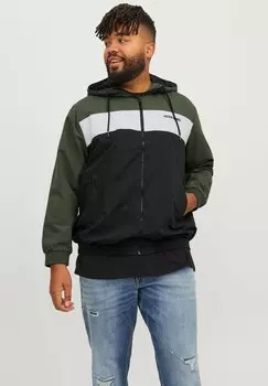 Ветровка JJERUSH HOOD Jack & Jones, лесная ночь