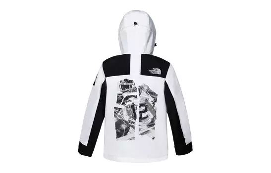 Ветровка куртка унисекс белый The North Face