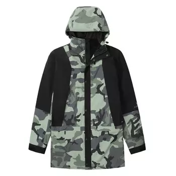 Ветровка Куртка Унисекс Camel, цвет Deep Olive/Phantom Black