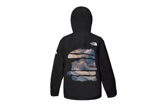 Ветровка куртка унисекс черный The North Face