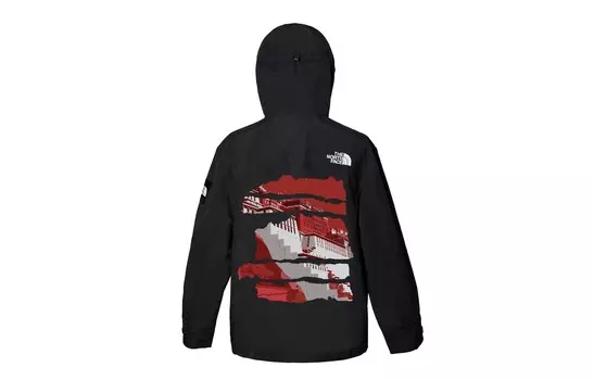 Ветровка куртка унисекс черный The North Face