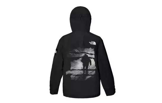 Ветровка куртка унисекс черный The North Face