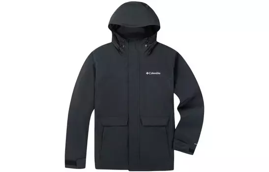 Ветровка куртка унисекс графитово-черный Columbia