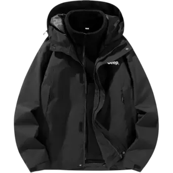 Ветровка Куртка Унисекс Jeep, черный