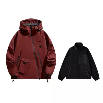 Ветровка Куртка Унисекс Jeep, черный