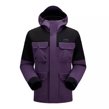 Ветровка Куртка Унисекс Jeep, цвет Night Purple