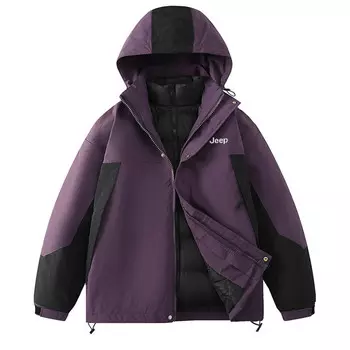 Ветровка Куртка Унисекс Jeep, фиолетовый
