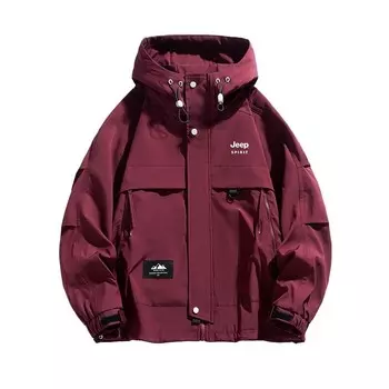 Ветровка Куртка Унисекс Jeep Spirit, черный