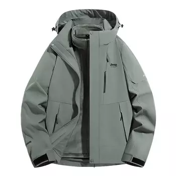 Ветровка Куртка Унисекс Jeep Spirit, черный