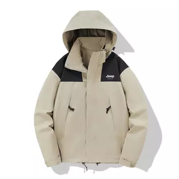 Ветровка Куртка Унисекс Jeep Spirit, черный