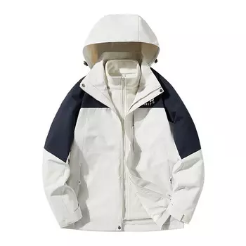 Ветровка Куртка Унисекс Jeep Spirit, цвет Warm white/coral pink