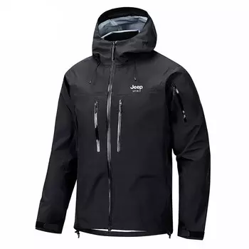 Ветровка Куртка Унисекс Jeep Spirit, оранжевый/красный