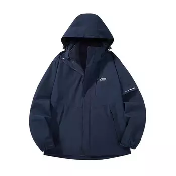 Ветровка Куртка Унисекс Jeep Spirit, темно-серый