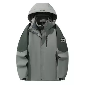 Ветровка Куртка Унисекс Jeep Spirit, темно-серый