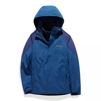Ветровка Куртка Унисекс Jeep Spirit, темно-синий
