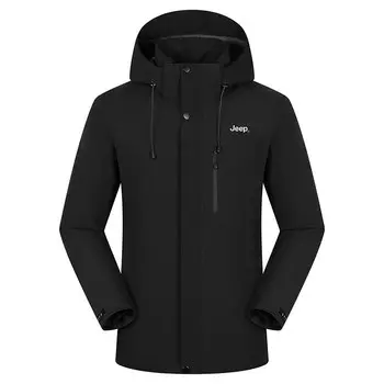 Ветровка Куртка Унисекс Jeep, темно-серый