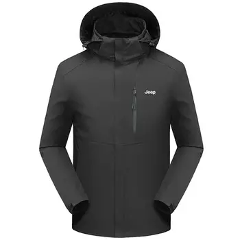 Ветровка Куртка Унисекс Jeep, темно-синий