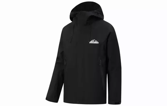 Ветровка Куртка Унисекс Kawasaki, черный