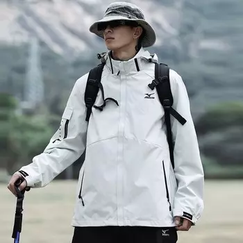 Ветровка Куртка Унисекс Mizuno, черный